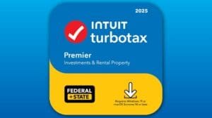 TurboTax Desktop Premier 2025 Tax Software